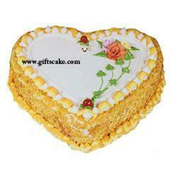 Order Chewy Butterscotch Cake Online From Bake My Day,Kolkata